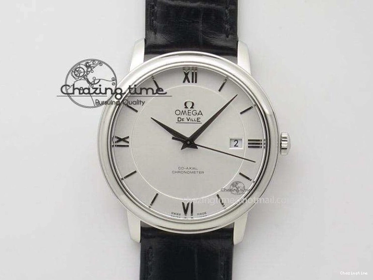 0720 Cozy Speedmaster Racing Master SS HKF Best Edition Black White Dial on SS Bracelet A 7807